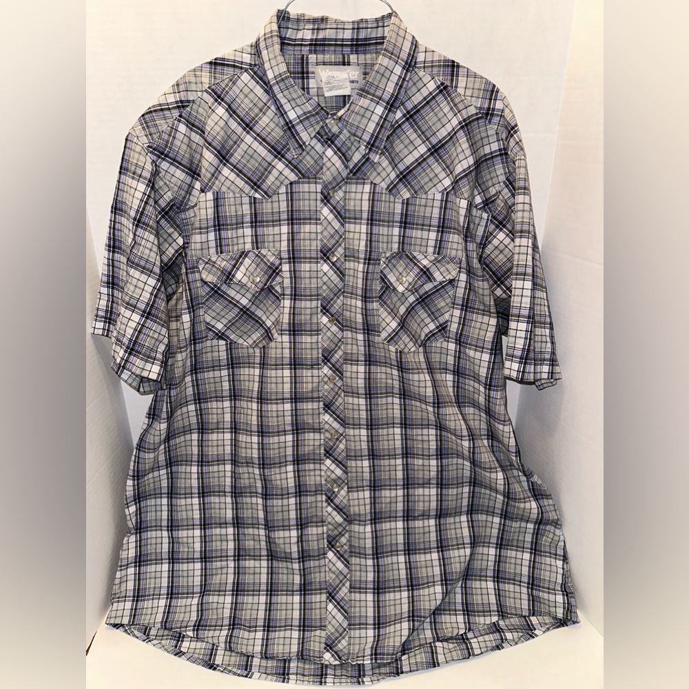 Men’s Wrangler Wrancher Short Sleeve shirt 2XL